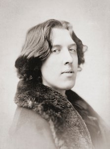 Oscar Wilde, tidigt 1880-tal (s/v foto) av Napoleon Sarony
