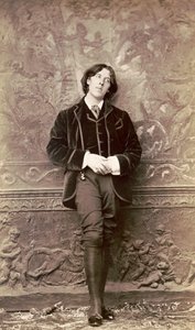 Oscar Wilde, tidigt 1880-tal (foto)