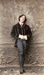Oscar Wilde, tidigt 1880-tal (foto)