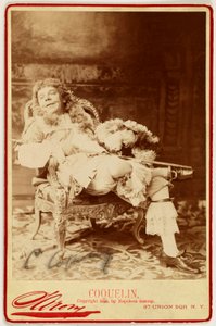 Porträt von Ernest Coquelin, genannt Coquelin cadet, (1848-1909), Schauspieler
