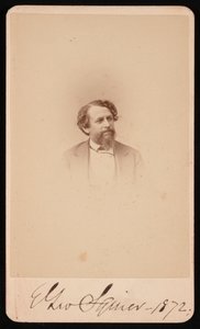 Porträtt av Ephraim George Squier 1821-1888, 1872. av Napoleon Sarony