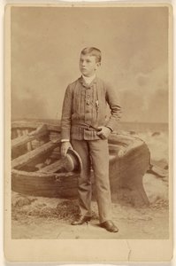 William Gay Skiddy, 14 år gammal - mars 85 av Napoleon Sarony