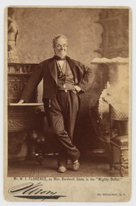 William Jermyn Florence av Napoleon Sarony