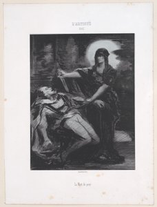 Rädslas död, 1830-76., 1830-76. av Narcisse Virgile Diaz de la Peña