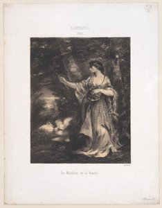 Skönhetens förbannelser, 1830-76., 1830-76. av Narcisse Virgile Diaz de la Peña