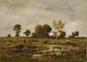 Hösteffekt, Fontainebleau av Narcisse Virgile Diaz de la Peña