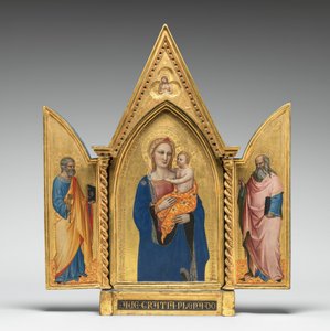 Evangelisten Johannes [höger panel]
