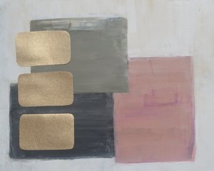 Abstrakta guldblock