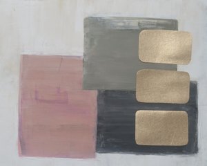 Mjukt rosa guldblock