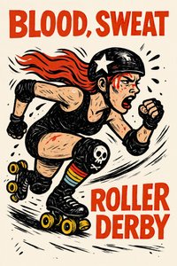 Blod, svett och roller derby