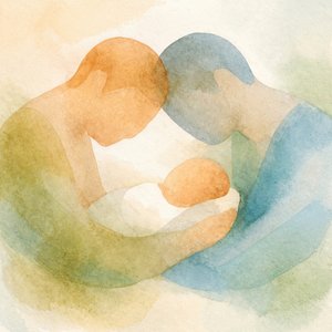 Ett ömt familjeögonblick av Natalie Bruns