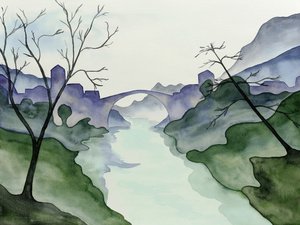 Den fridfulla floddalen av Natalie Bruns