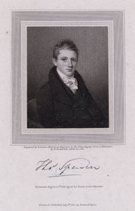 Thomas Spencer, engelsk kongregationsminister (gravyr) av Nathan Cooper Branwhite