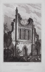 Byland Abbey (gravyr)