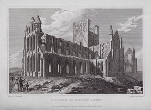 North East View of Whitby Abbey (gravyr)