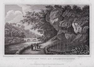 Den droppande brunnen vid Knaresborough (gravyr)