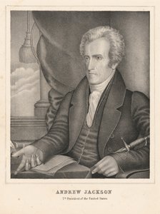 Andrew Jackson av Nathaniel Currier