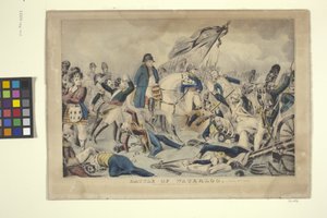 Slaget vid Waterloo, 18 juni av Nathaniel Currier