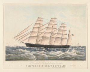Clipperskepp av Nathaniel Currier