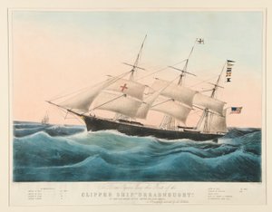 Clipperskepp av Nathaniel Currier