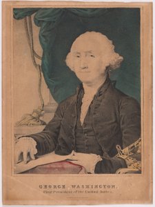 George Washington av Nathaniel Currier