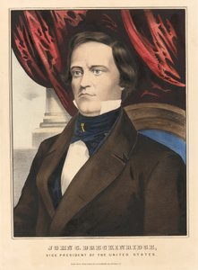 John Cabell Breckinridge av Nathaniel Currier