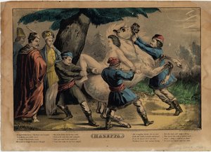 Mazeppa, skylt en av fyra
