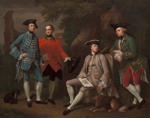 James Grant från Grant, John Mytton, Hon. Thomas Robinson och Thomas Wynne