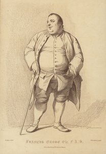 Francis Grose av Nathaniel Dance Holland
