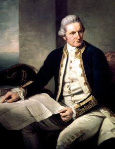 James Cook, engelsk upptäcktsresande, navigatör och hydrograf, 1775-1776