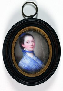 Lady Henrietta Cavendish Bentinck, senare grevinna av Stamford av Nathaniel Hone