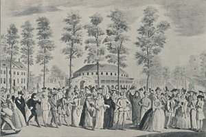 Jubileumsbalen i Ranelagh Gardens, 26 april 1749, 1920