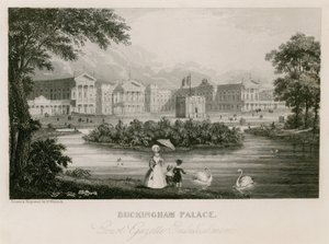 Buckingham Palace av Nathaniel Whittock