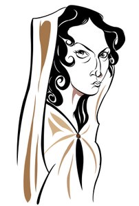 Anne Bronte, 2019 (digitalt) av Neale Osborne