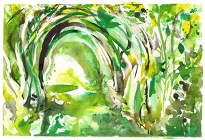 Arbour båge variation, 2025 (bläck) av Neale Osborne