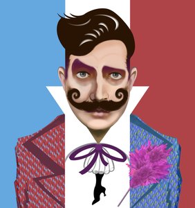 Georges Feydeau, 2021 (digital) av Neale Osborne