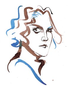 Helen Grime, 2025 (tusch) av Neale Osborne