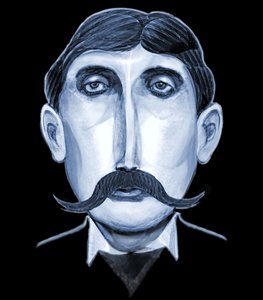 Marcel Proust, 2021 (digital) av Neale Osborne