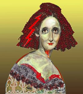 Mary Wollstonecraft Shelley, 2023 (digitalt) av Neale Osborne