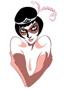 Maskerad klaff, 2016 (digital) av Neale Osborne