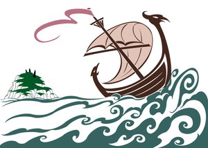 Storybook Ship, 2022 (digitalt) av Neale Osborne