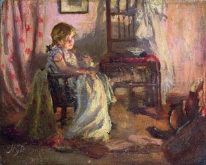 Vid brasan av Nellie Gertrude Dixon