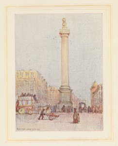 Monumentet (färglitografi)