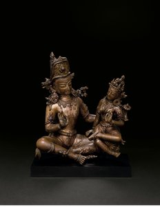 Indra och Indrani av Nepalese School