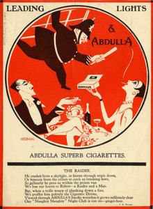 Abdulla cigaretter, 1920-talet av Nerman