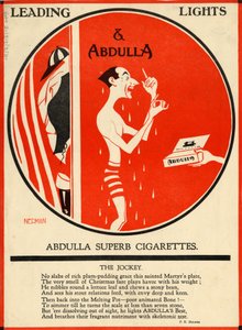 Abdulla cigaretter, 1920-talet av Nerman
