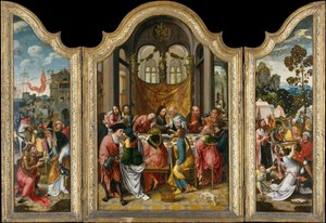 Den sista måltiden, 1515-20. av Netherlandish