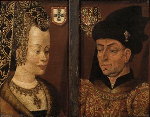 Porträtt av Filip den gode och Isabella av Portugal, 1500-talet