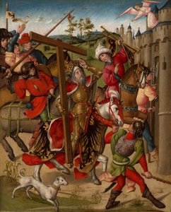 Kejsar Heraclius nekade inträde i Jerusalem av Netherlandish School