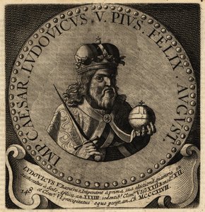 Helige romerske kejsaren Ludvig IV. av Netherlandish School